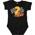 thumbnail image 3 of Inktastic Number Two Race Car Boys or Girls Baby Bodysuit, 3 of 5