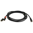 thumbnail image 4 of RCA Mâle à 2RCA Câble Audio Mâle Y Diviseur pour Livestream Diffusion Ordinateur Portable 1m, 4 of 8