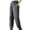 Gray-05, variant on REALiKUN Womens Padded Quilted Sweat Pants Fall Winter Warm Casual Baggy Skinny Pants Solid Elastic Waist Lounge Trousers