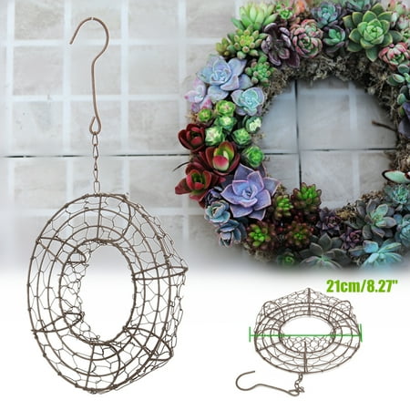 Heart Ring Shape Succulent Hanging Frame Succulent Plant Holder