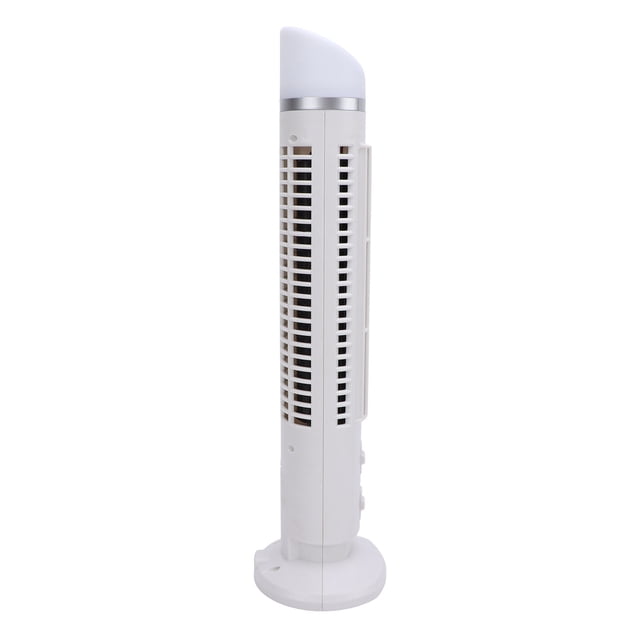 Ventilador de Torre Sin Aspas, Ventilador Portátil de Escritorio USB Sin Aspas, Luz Nocturna, Diseño Ajustable de 2 Engranjes, Ahorro de Espacio Silencioso, Ventilador de Torre