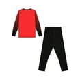 thumbnail image 6 of Zaldita Boys Goalkeeper Soccer Jersey Football Training Uniform Sponge Padded T-shirt And Long Pants Set Red 15-16, 6 of 7