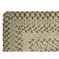 thumbnail image 6 of Better Trends Oval Braided Rug 20"x 30" 100% Wool Mat for Indoor Use, Area Rug for Bedroom Woodbridge Collection - (Gray), 6 of 7