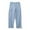 Light Blue, variant on WXLWZYWL Men's Denim Pants Regular Fit Unwashed Loose Drawstring Hip Hop Baggy Denim Jeans Pants Relaxed Fit Carpenter Jean Solid Color Heavy Denim Work Pants