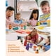 thumbnail image 5 of Set de pintura Nicpro 14 colores, 250 ml, lavable con brochas y tazas, 5 of 8