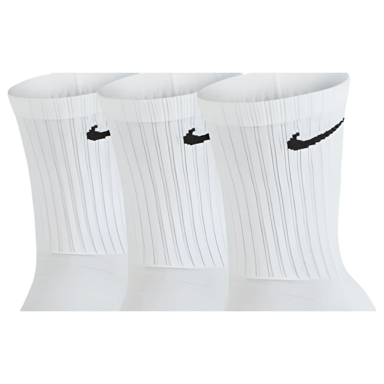 Nike Cotton Cushioned Crew Socks 3 Pack Men s White