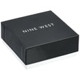 thumbnail image 5 of Set de joyas Nine West con collar y pendientes perforados plateado/azul, 5 of 5