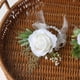 thumbnail image 3 of Decoración de coche de boda Yuarrent con flores artificiales, 3 of 6