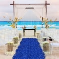 thumbnail image 3 of 1000 Pack Rose Petals, Artificial Fake Rose Petals Decoration, Great for Romantic Night, Engagement, Party, Event Flower Decorations, Marry Me Proposal Weddings, 1.77x1.77inch, Blue, 3 of 6