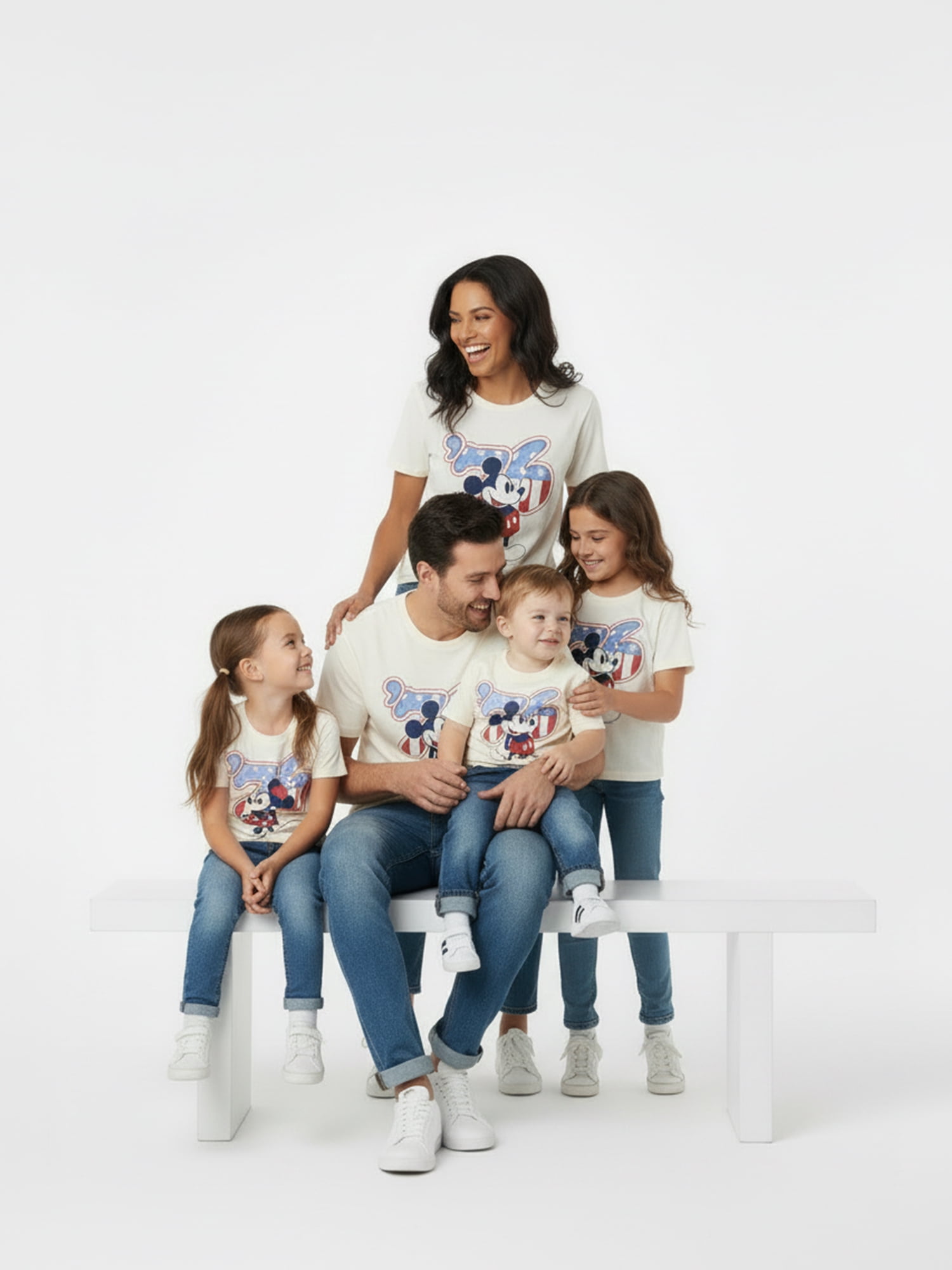 Disney Men's Mickey Mouse Spirit of 76 America 250 Graphic Tee, Sizes XS-5XL