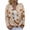 White, variant on Stralyhd Halloween Sweaters for Women Plus Size Funny Pumpkin Ghost Knit Cardigans Open Front Long Sleeve Soft Casual Fall Trendy Outerwear Tops Beige 5XL
