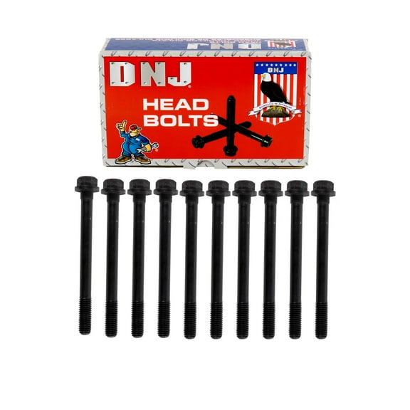 DNJ HBK607 Head Bolt Kit Fits Cars & Trucks 87-97 Nissan 240SX Axxess 2.4L L4 SOHC 8v 12v