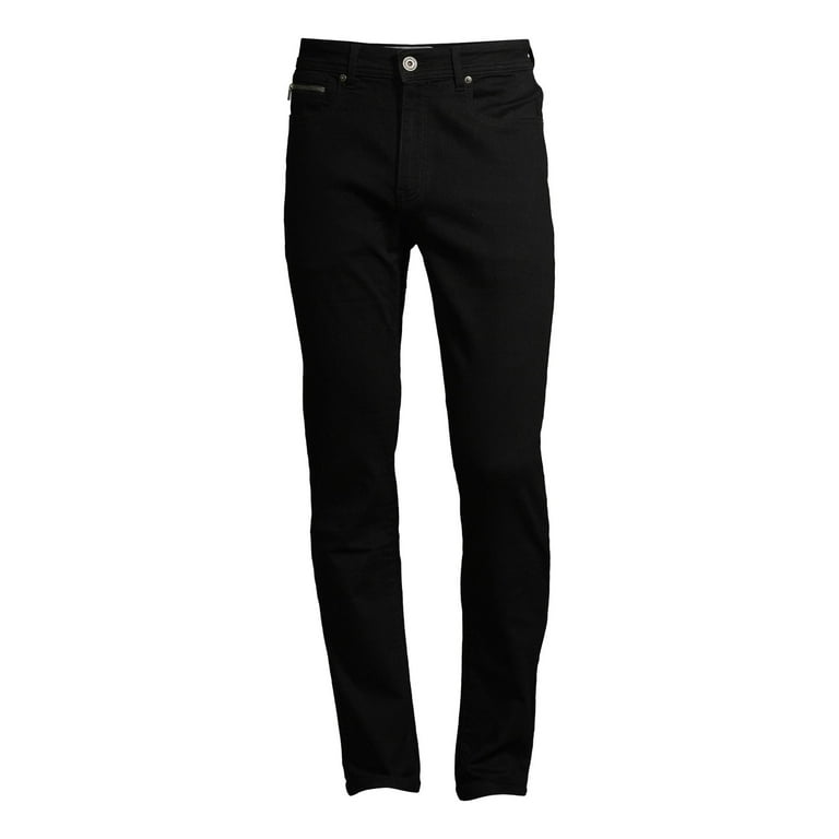Modern Culture Men's Ultra Comfort Super Soft Flex Denim Skinny Fit Zip  Jeans 