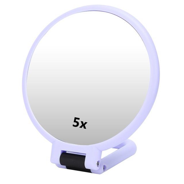 Qiilu Portable Makeup Mirror Foldable Makeup Mirror Makeup Mirror For Home For Hotel For Travel