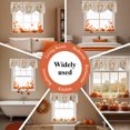 thumbnail image 6 of Farmhouse Daisy Tie Up Valance Curtains for Windows, Kitchen Curtains Window Treatments, Country Vintage Retro Floral Blossom Short Window Shades Valances for Bedroom Bathroom Cafe 42"x18", 6 of 8