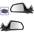 thumbnail image 3 of TRQ Mirrors Power Heated Left LH & Right RH Pair Set for Cadillac CTS MRA04625, 3 of 5