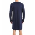 thumbnail image 4 of Men's Calida 33062 Chill Out 100% Cotton Night Shirt (Dark Blue 2XL), 4 of 4