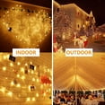 thumbnail image 3 of 32.8FT String Lights Outdoor/Indoor, 100 LED Super Bright Christmas Lights, Waterproof 8 Modes Fairy Lights for Christmas Tree Garden Patio Party Wedding, 3 of 5