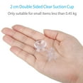 thumbnail image 4 of Double Sided Suction Cups Clear Pvc Plastic, Shock Absorbers Non-Porous Surfaces Transparent Suckers Easy To Use For Glass Table Mirror, Home Decoration No Damage To Surfaces Wide, 4 of 5