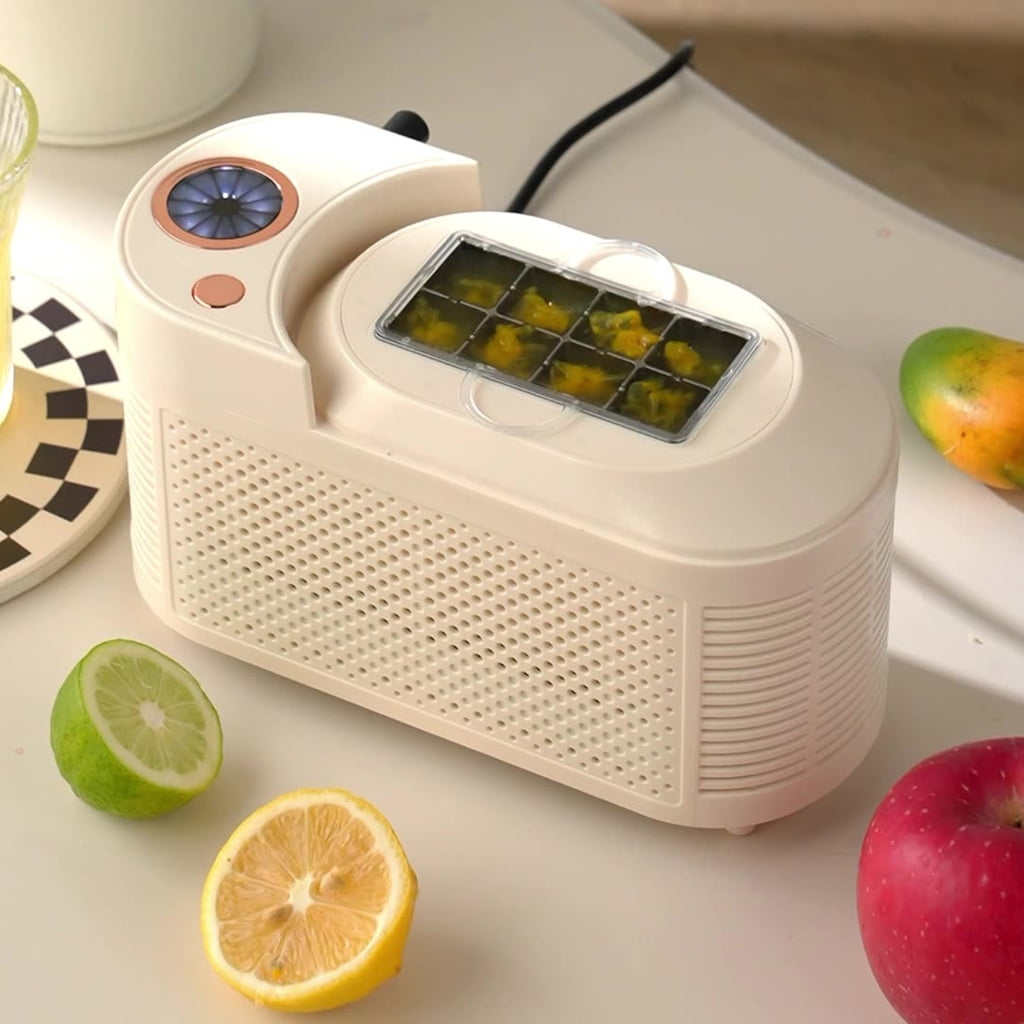Semiconductor Low Noise Ice Maker Portable Ice Machine for Camping Household Multifunctional Ice Cubes