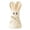 Bunny-Beige, variant on DAMAI Bear Bath Towel Gift, Cute Bear Folded Towel, Soft Coral Fleece Hand Towel Gifts for Wedding Valentine's Day Birthday Wife Mother Grandmother