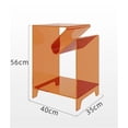 thumbnail image 2 of Simple Acrylic Coffee Tables Living Room Center Geometric Transparent Sofa Side Table Nordic Art Bedside Modern Stor, 2 of 5