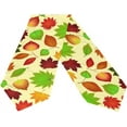 thumbnail image 2 of Coolnut Table Runner 13"x90", Autumn Colorful Leaves Washable Table Cloth Runner for Holiday Home Wedding Table Top Decoration, 2 of 5