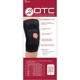 thumbnail image 6 of OTC Orthotex Knee Stabilizer Wrap - Hinged Bars, Black, X-Large, 6 of 6