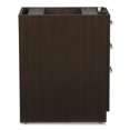 thumbnail image 2 of 3-Drawer Locking Pedestal Filing Cabinet in Espresso, 2 of 2