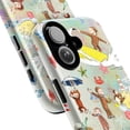 thumbnail image 2 of Curious Monkey Adventure Phone Case, Whimsical Beach and Travel iPhone Cover, Fun Protective Case for iPhone 16 15 14 13 12 11 Pro Plus Mini, 2 of 6