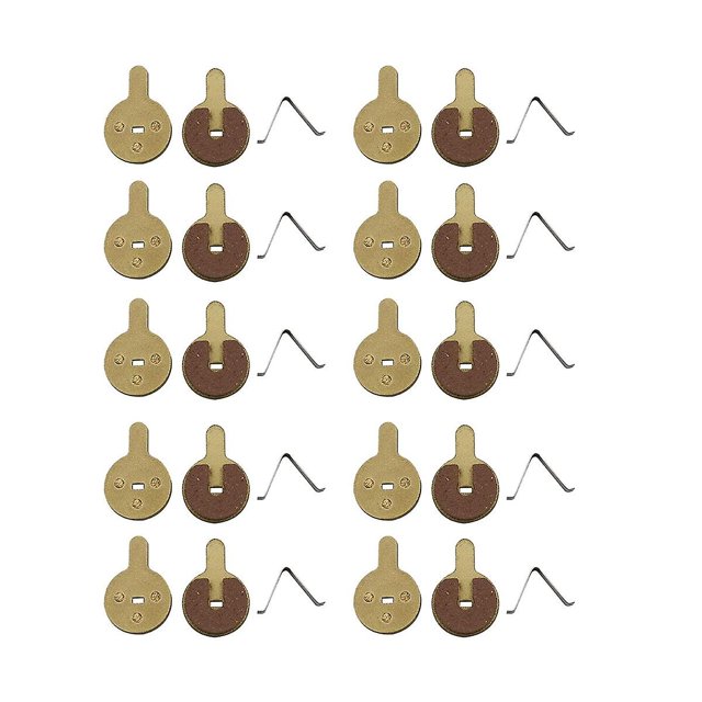 10 pares de pastillas de freno de bicicleta para Bb8 Novela Yinxing G2 Pro, pastilla de freno duradera, pieza de bicicleta