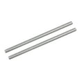 thumbnail image 1 of Unique Bargains Fully Threaded Rod M6 x 130mm 1mm Thread Pitch 304 Stainless Steel Right Hand Threaded Rods Bar Studs 2 Pack, 1 of 4