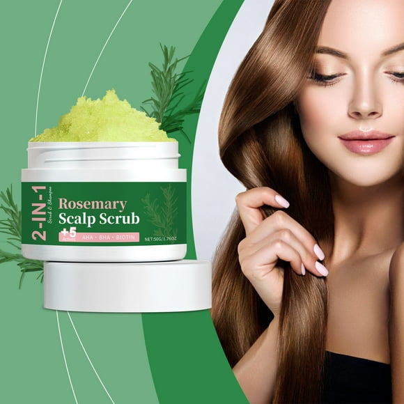 Awwp Scalp Exfoliator 2 in 1 Scalp Scrub & Shampoo Sea & Scalp Exfoliator Hair Scrub Pre Shampoo Anti Itchy Flaky & Silicon Dry Scalp Treatme & Scalp Scrub Green