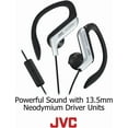 thumbnail image 5 of JVC HAEBR80S Sports Clip Headphones (Silver), 5 of 8