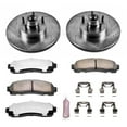 thumbnail image 3 of PowerStop Front Z36 Truck & Tow Carbon-Fiber Ceramic Brake Pad and Drilled and Slotted Rotor Kit Fits: FORD Select Models K1920-36, 3 of 9