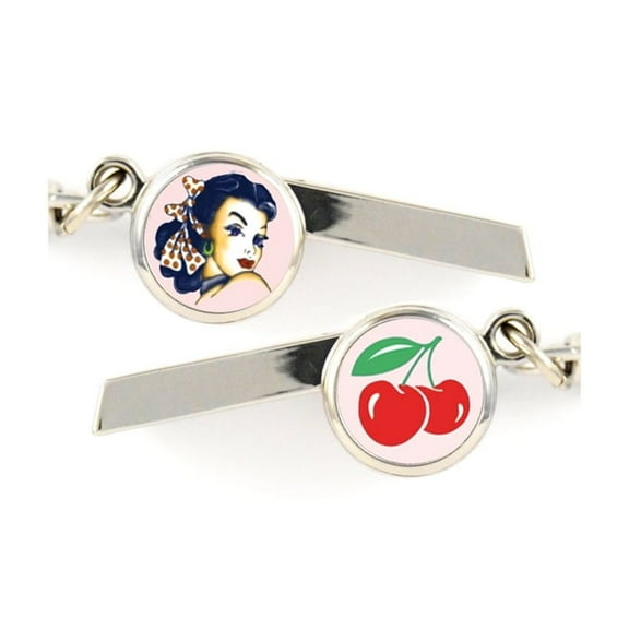 Pinup Safety Whistle Keychain - 080