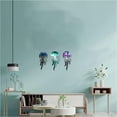 thumbnail image 4 of Solucky Metal Sea Creature Wall Decor, Metal Dolphin/jellyfish/octopus Spray Wall Decor, Metal Wall Art Decor, Aquarium Ocean Wall Decor for Bedroom Living Room Office, Ocean Lovers (18), 4 of 6