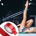 thumbnail image 1 of Quzzie Gymnastics Hoop Tape Artistic Gym Tape Glitter Tape Decoration Sticker Accessory for Rhythmic Equipment Protection Suitable for Routine Practice Train Red, 1 of 8