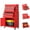 Red, variant on SUNCROWN Tool Chest, 8-Drawer Rolling Tool Chest with Hooks and Lockable Wheels,Metal Storage Detachable Top Tool Box with Lockable Wheels for Garage,Workshop,Art Studio(Black)