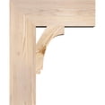 thumbnail image 3 of Ekena Millwork 5 1/2"W x 18"D x 22"H Imperial Block Smooth Bracket, Douglas Fir, 3 of 25