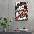thumbnail image 6 of Mickeys And Minnie Are Enjoying Each Other's Company Art Poster Canvas Painting Decor Wall Print Photo Gifts Home Modern Decorative Posters 24x36inch(60x90cm), 6 of 6