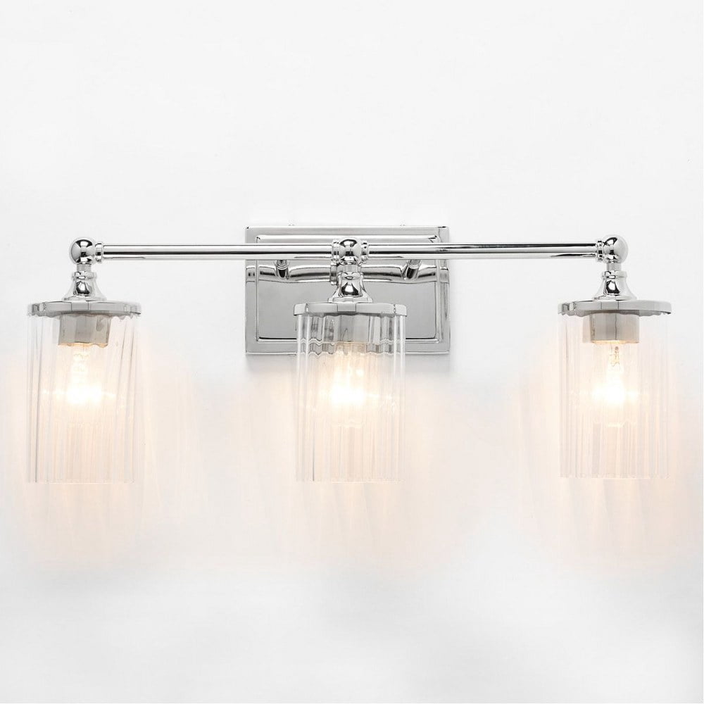 Capital Lighting - Camden - 3 Light Industrial Bath Vanity Approved for Damp