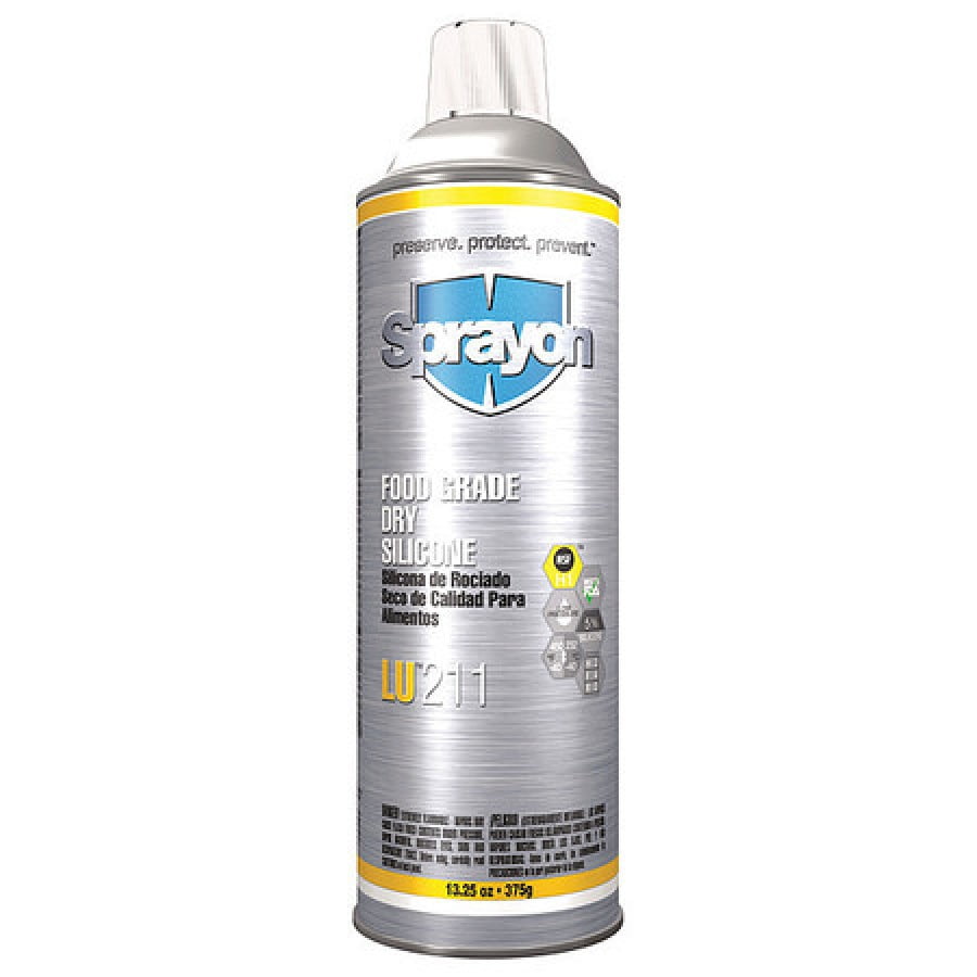 SPRAYON S00211000 Food Grade Dry Silicone Spray, 13.25 Oz. Walmart