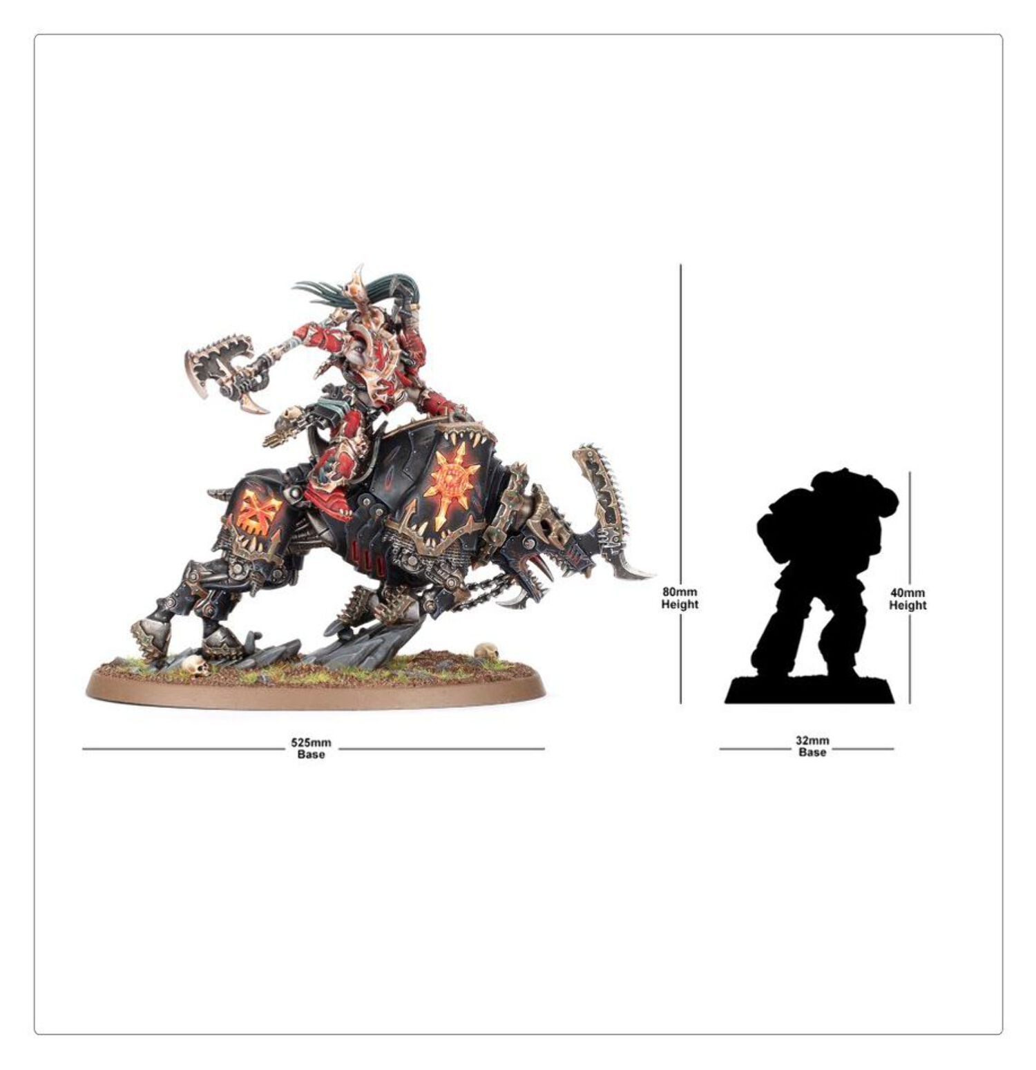 Warhammer 40k World Eaters Lord Invocatus