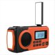 thumbnail image 1 of Radio Meteorológica de Emergencia con Manivela Solar, Radio Portátil SW/AM/FM con Linterna de 3 LED y Batería Externa de 4000 MAh., 1 of 7