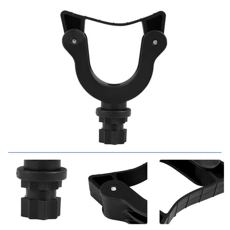 Raindrops 1Pack Black Rectangular Kayak Paddle Holder for Kayaking Accessories Nylon 3.9x3.1x0.8in