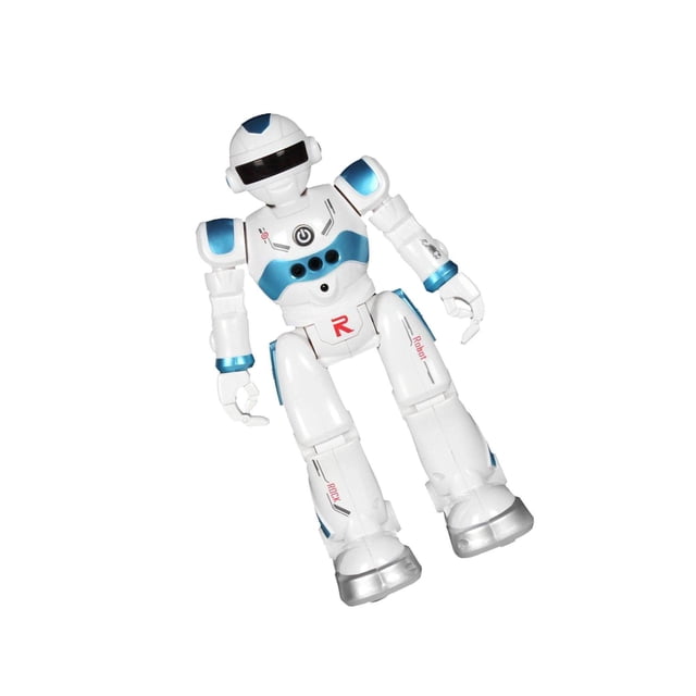 RC Robot Gesture Control Intelligent Remote Control Robot Blue Educational Science Style B