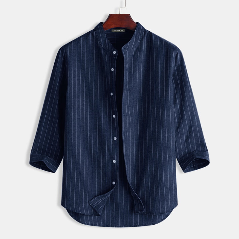 Grandad Shirt Kaboo Original Quality Half Button in XXXL fits up to 58" chest 