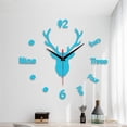 thumbnail image 2 of Viflosae Clearance Deer Large Wall Clock for Indoor/Outdoor, 2 of 3