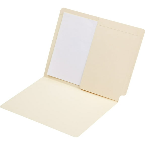 Medical Arts Press End-Tab Folders with Single Pocket and No Fasteners  11 Point 50/Box (31526MAP)
